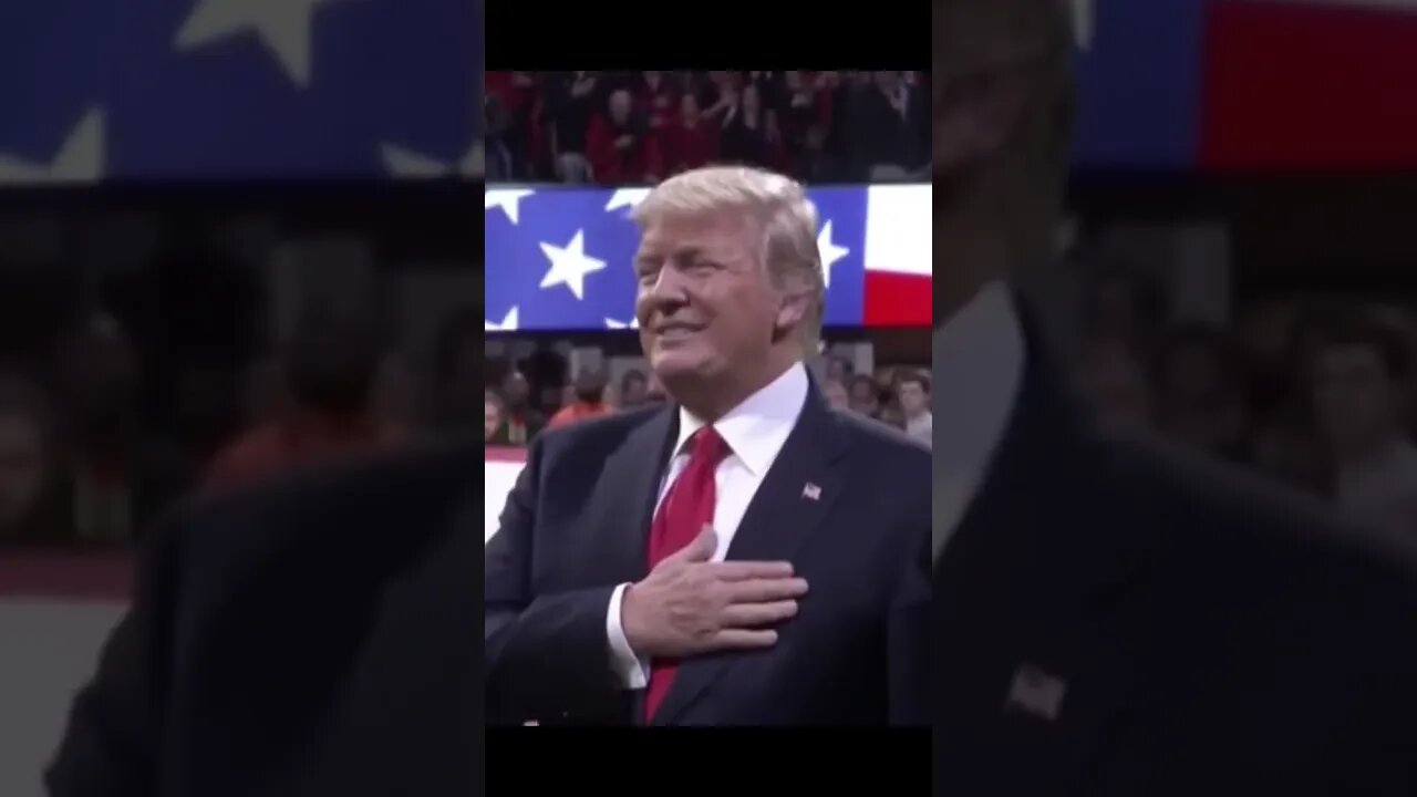 Joe Biden vs. Trump National Anthem. Who's the patriotic one? #donaldtrump #joebiden #kamalaharris