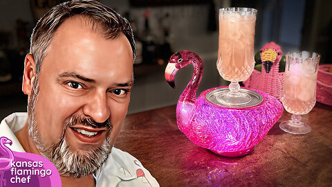 How to make a Sparkling Pink Flamingo Cocktail