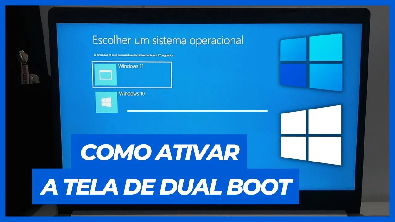 COMO ATIVAR A TELA DE DUAL BOOT