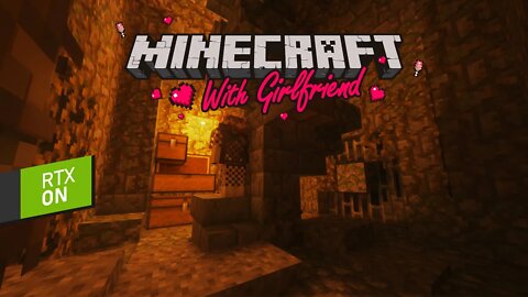 The Caves have Eyes | Minecraft with Girlfriend • Day 35