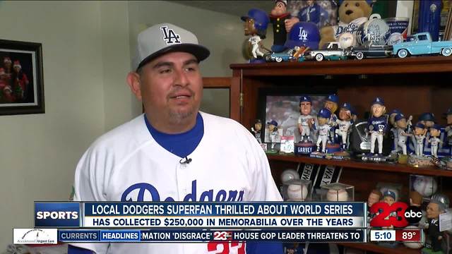 Local Dodgers superfan thrilled about World Series