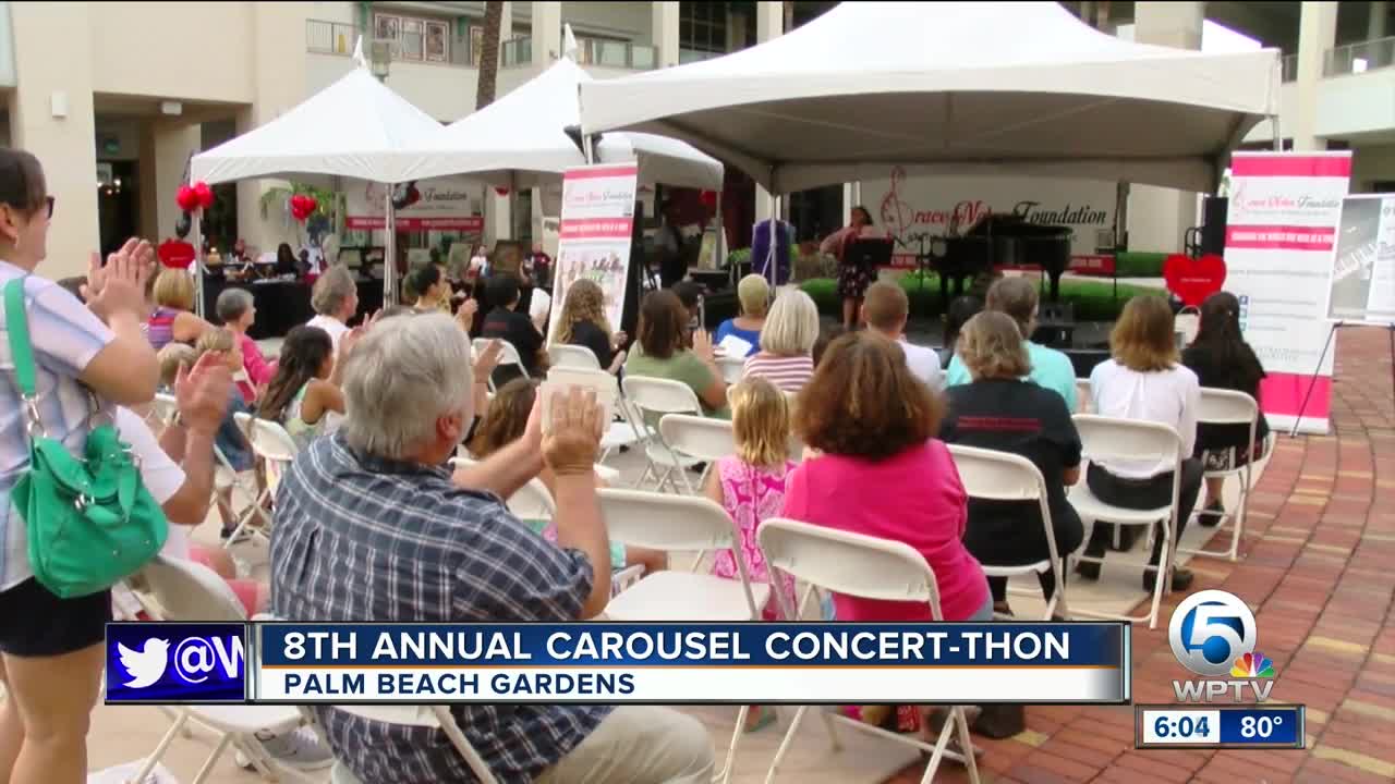 8th Annual Carousel Concert-thon held in Palm Beach Gardens