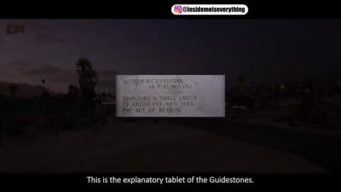 EORGIA GUIDESTONES ARE LEVELED... THE TRUE STORY BEHIND IT