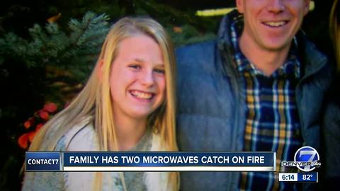 Castle Pines mom warning others about danger of GE built-in microwave