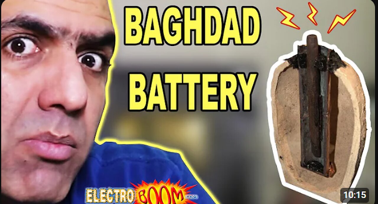 The Baghdad Battery (ANCIENT ELECTRICITY)