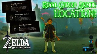 Royal Guard Armor Set Location! - Zelda Breath of the Wild "The Champions' Ballad"