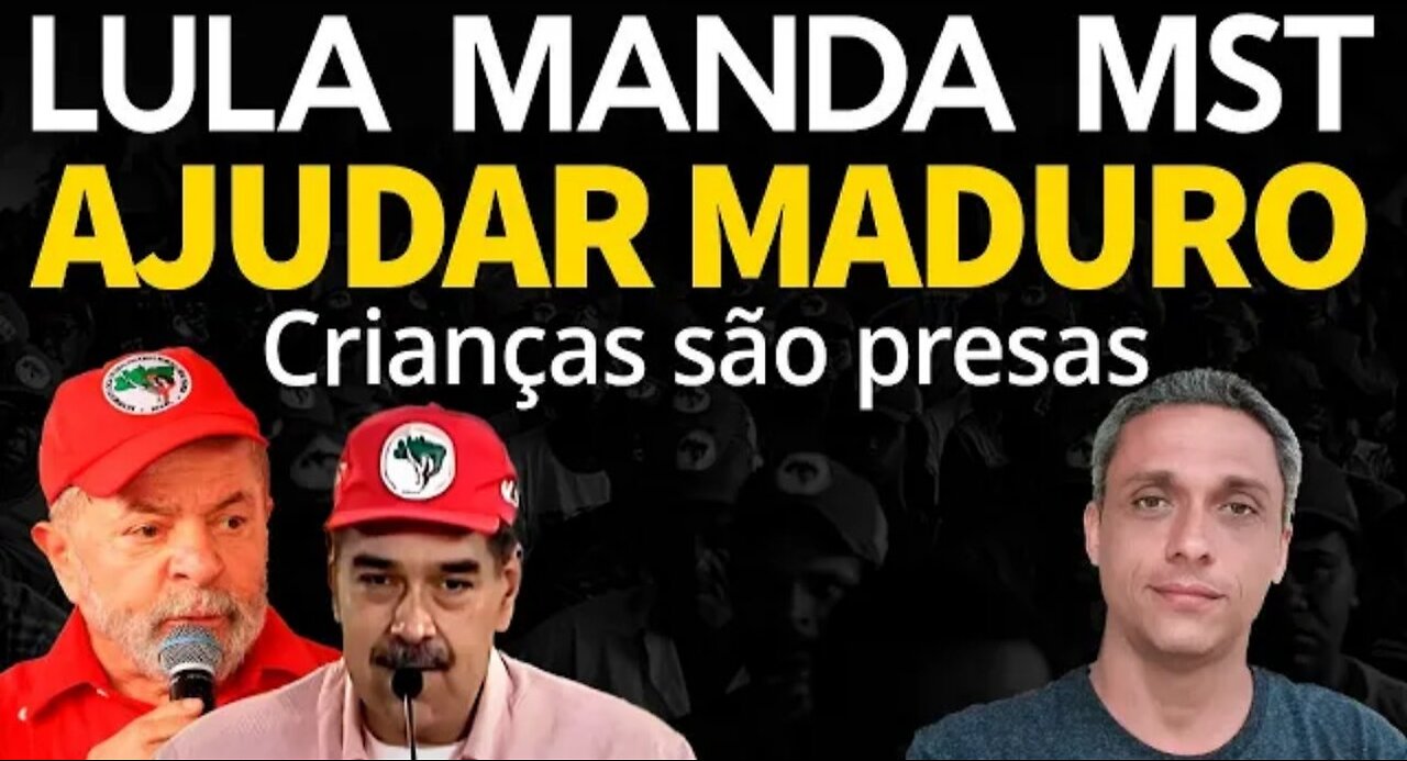 More Shame in Brazil! LULA sends his "army" to help Maduro arrest children in Venezuela