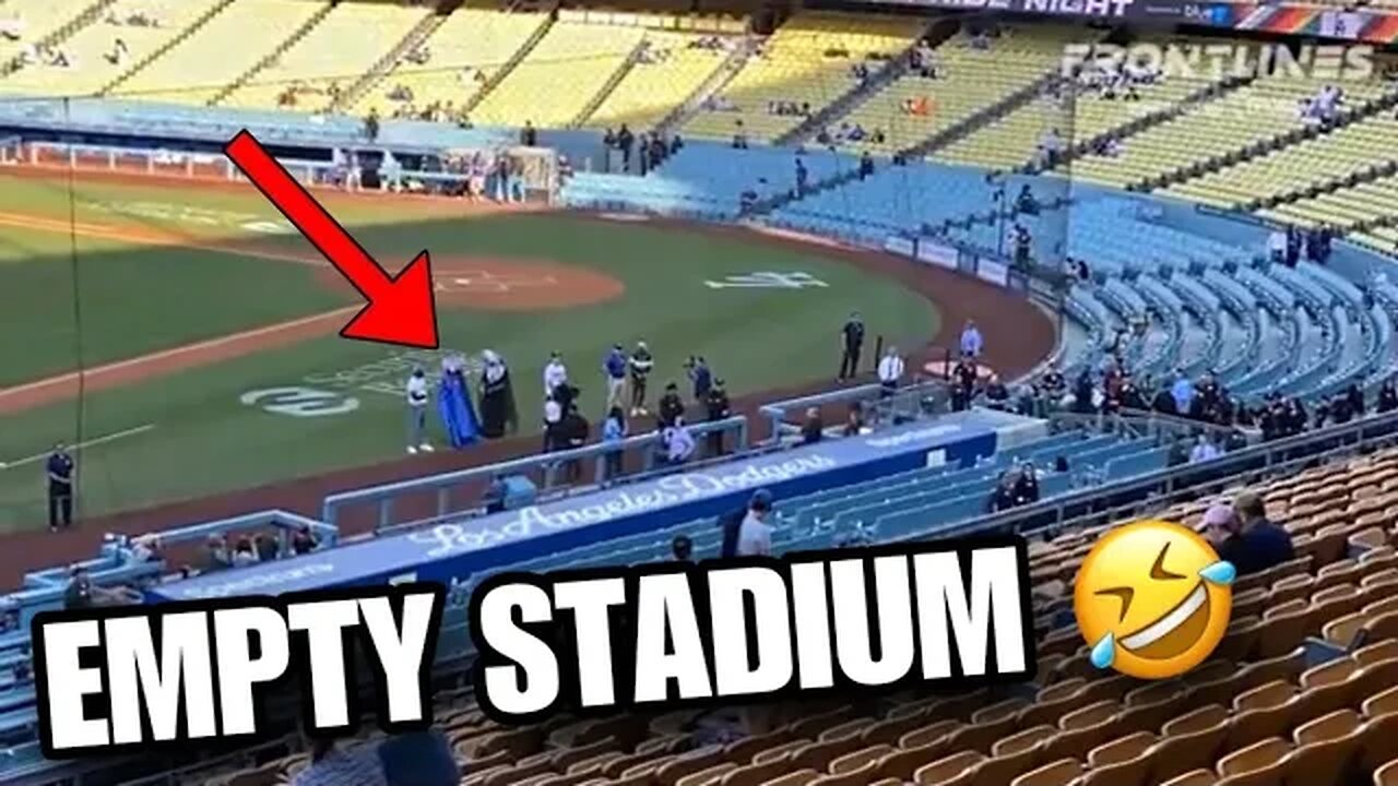 **BACKFIRE!! Thousands of Christians SHOW up to Dodger STADIUM for Pride Night! Protests Begin!