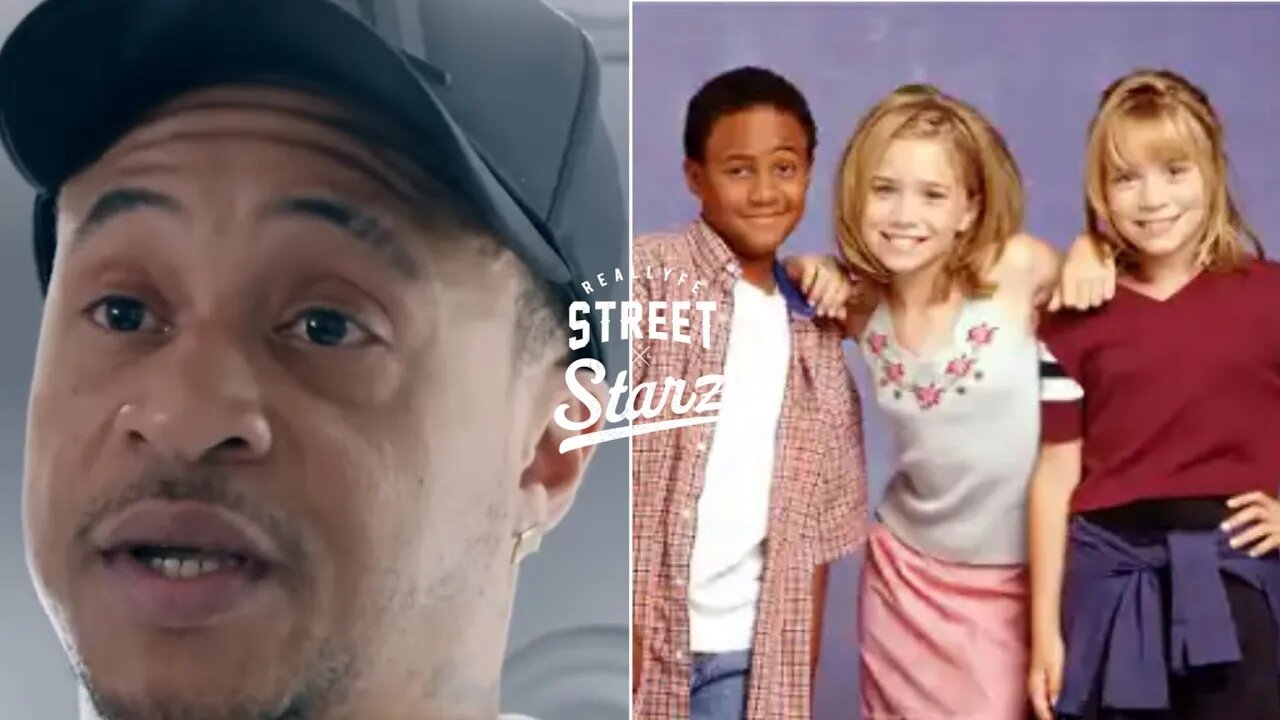 “Olsen Twins Used Family Matters Set” Orlando Brown working with Mary-Kate & Ashley Olsen