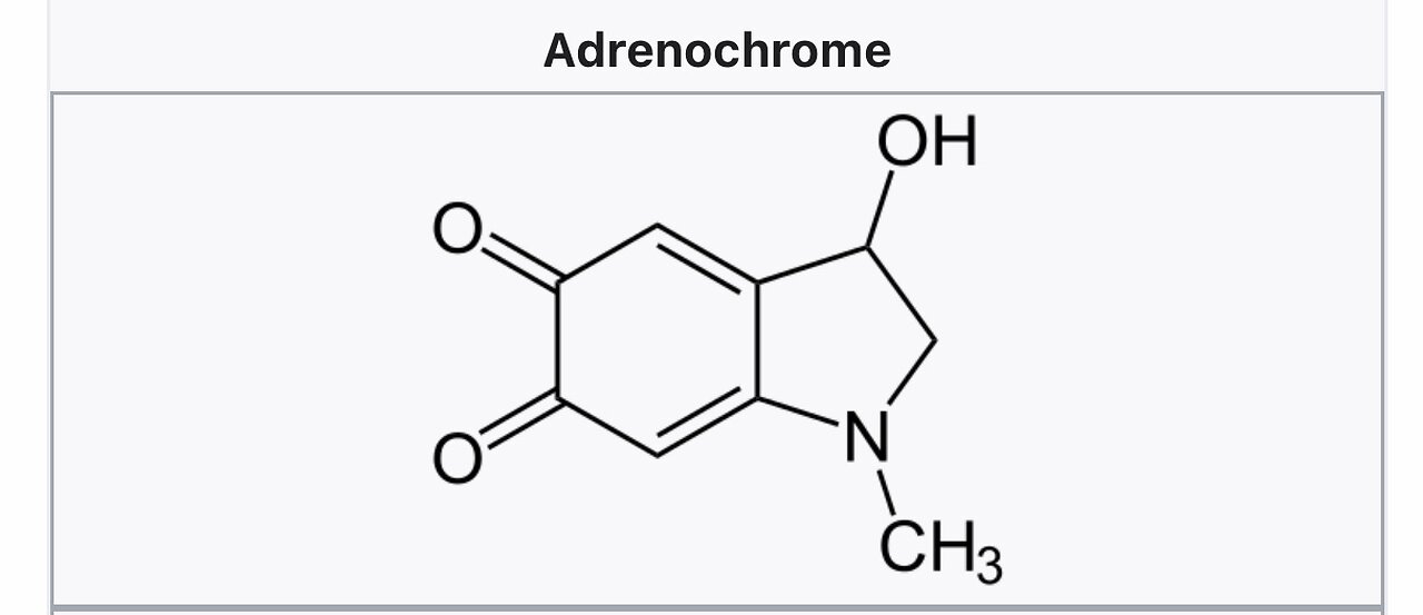 https://en.wikipedia.org/wiki/Adrenochrome | Follow The White Rabbit 🐇