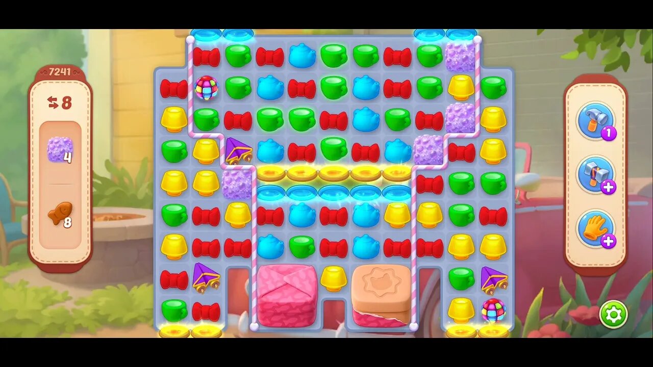 Playrix Homescapes Gameplay Walkthrough Level 7241