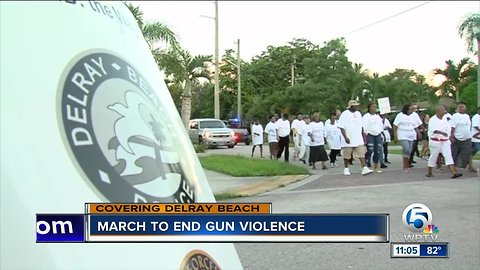 March to end gun violence in Delray Beach