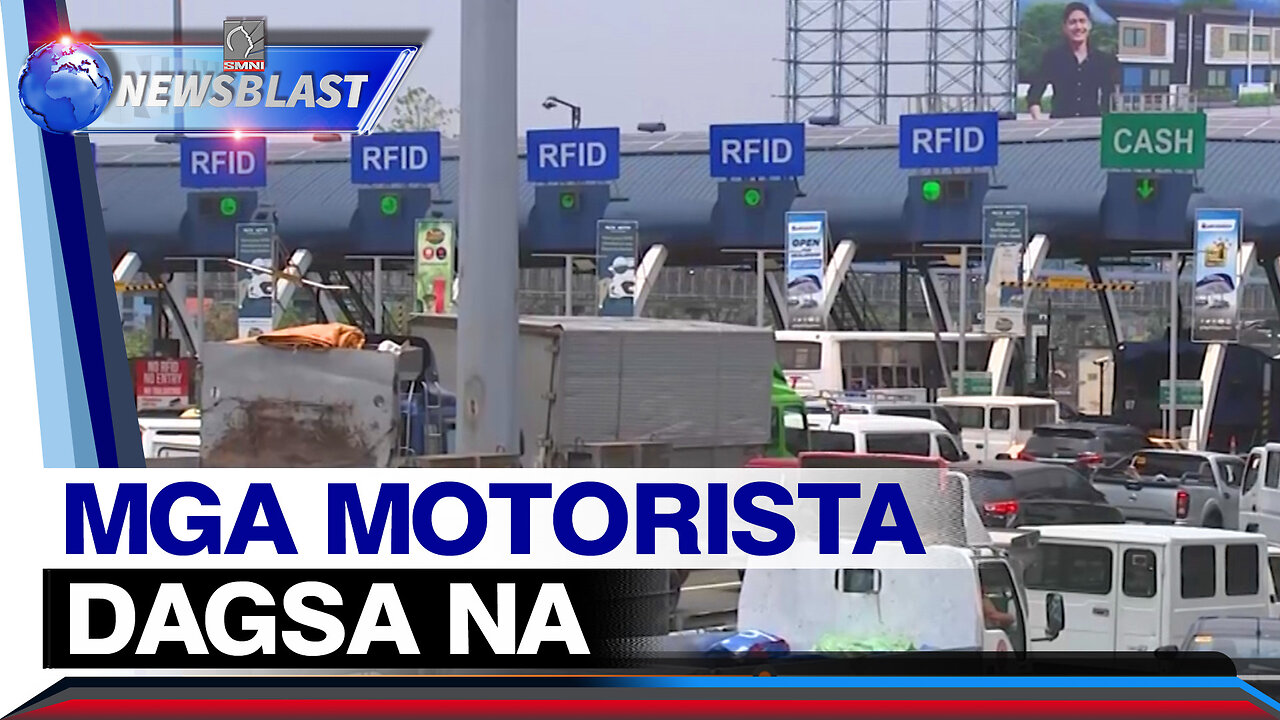 Sitwasyon sa North Luzon Expressway sa mga bibiyahe palabas ng Metro Manila