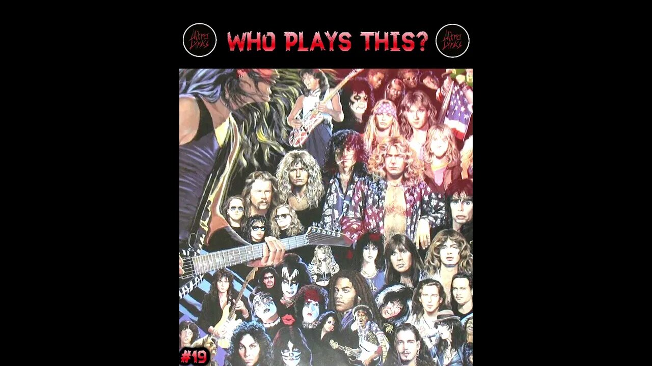 WHO PLAYS THIS? 🎤🎶🎸🥁 No. 19