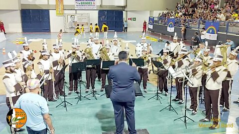 BANDA MARCIAL ANGELITA BATISTA 2022 NA SEMIFINAL DA COPA PERNAMBUCANA DE BANDAS E FANFARRAS 2022