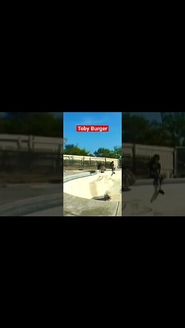 Drop In Frontside Grind Line Bruce Lee Bowl #poolskating #bowlskating #poolskateboarding #tobyburger