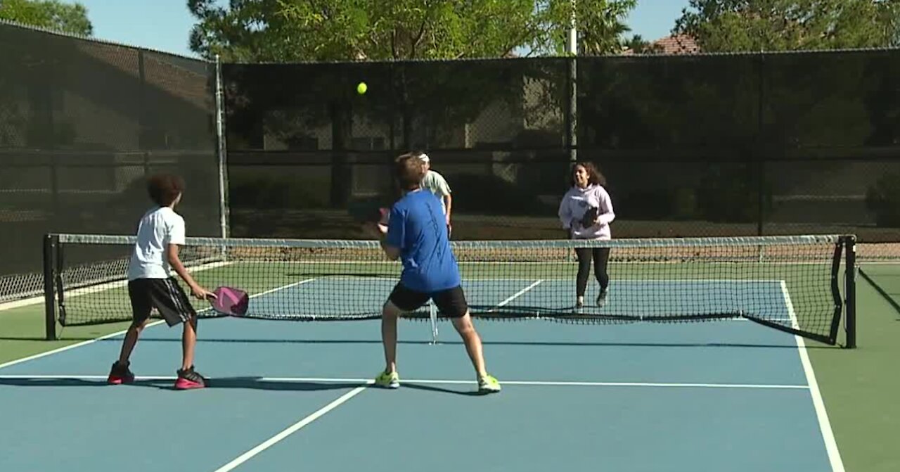 New pickleball courts in Las Vegas