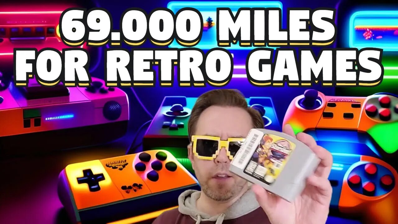 I Traveled 69,000 Miles for Retro Video Games (and to escape the cops)...