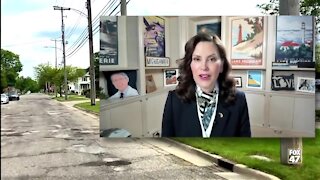 Governor Whitmer on MI Roads