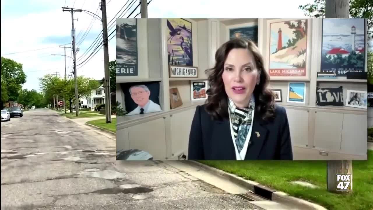 Governor Whitmer on MI Roads