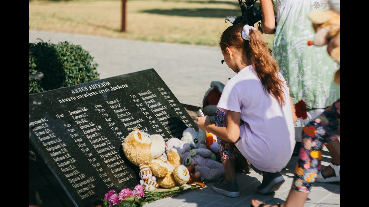 Children Living Under Ukranian Army Shelling