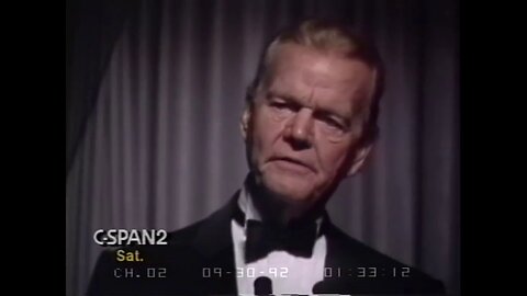 American radio broadcaster Paul Harvey gave a prophetic speech warning about dire of climate scam