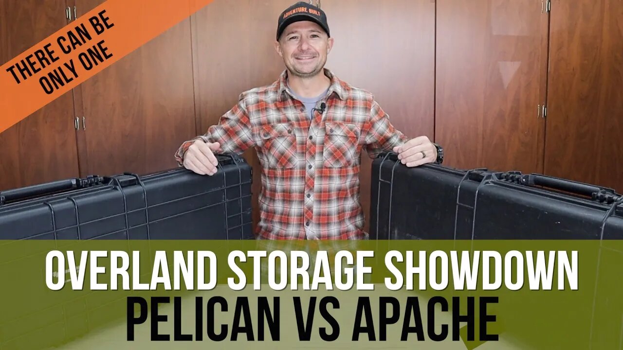 OVERLAND Storage Showdown...Pelican Rifle Case vs Apache Rifle Case...Winner gets INSTALLED!!!