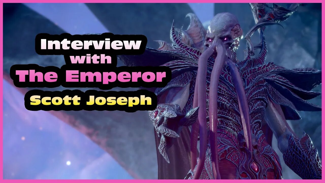 Interview with The Emperor - Voiced by Scott Joseph | Baldur's Gate 3 | #baldursgate3 #bg3