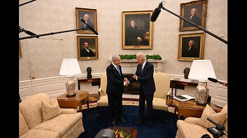 Middle East Crisis Netanyahu Meets With Biden to Discuss the War in Gaza