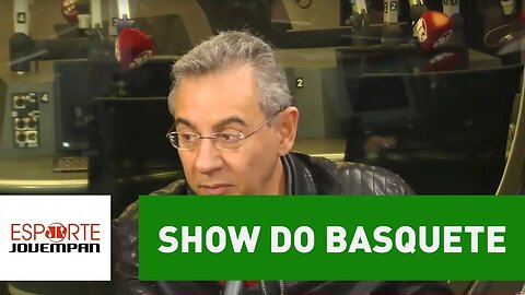 Flávio Prado "babou" quando viu NBA. Mas não pelo basquete