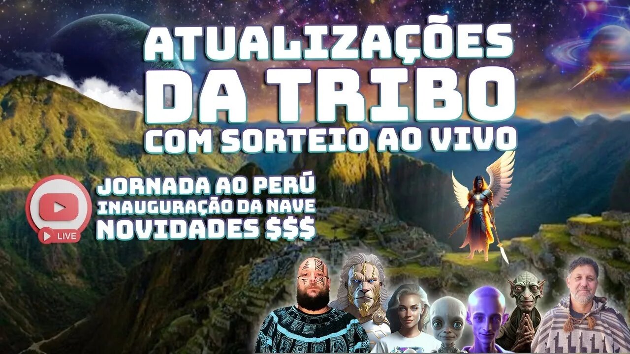 ATUALIZAÇÕES DA TRIBO - SORTEIO AO VIVO