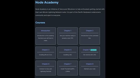 Node Academy: Chapter 1A - Setting up your own Lightning Node with your own hardware