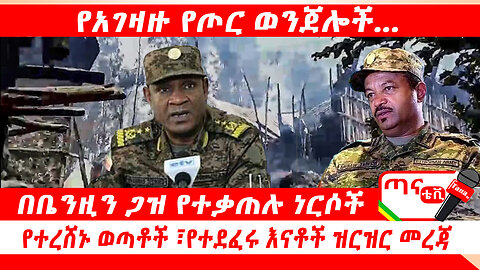 ጣና ግንባር፦ የአገዛዙ የጦር ወንጀሎች…፤ በቤንዚን ጋዝ የተቃጠሉ ነርሶች፤ የተረሸኑ ወጣቶች፣ የተደፈሩ እናቶች ዝርዝር መረጃ