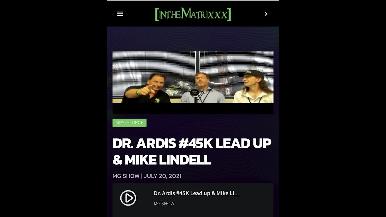 MG Show And Dr. Bryan Ardis Bringing Health Bombs!!!
