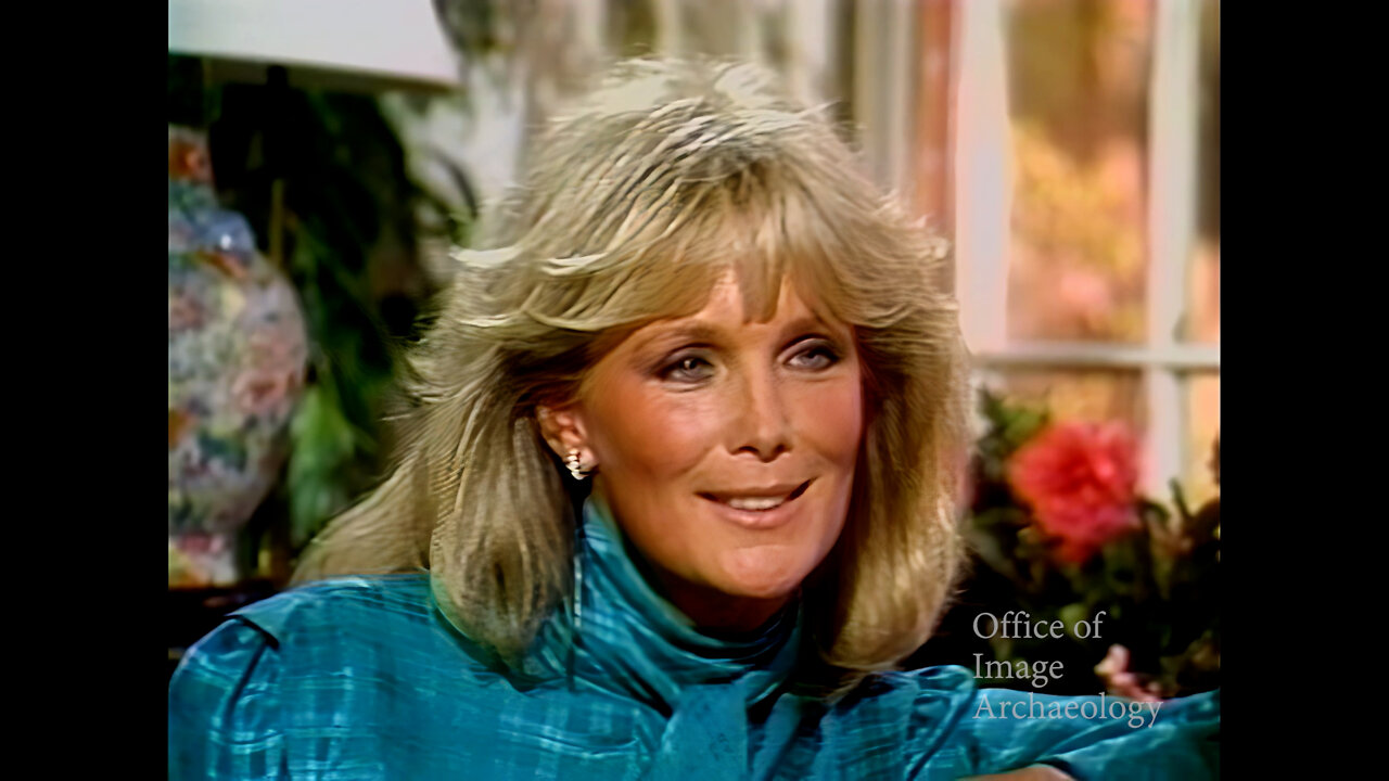 1983, Barbara Walters interview with Linda Evans