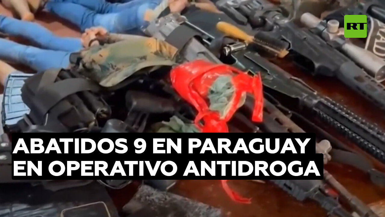 Abaten en Paraguay a 9 presuntos criminales en un operativo