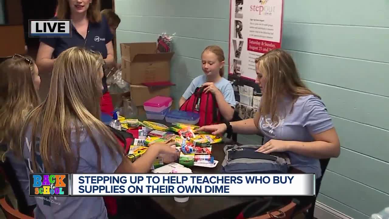 Helping teachers who buy supplies on their own dime