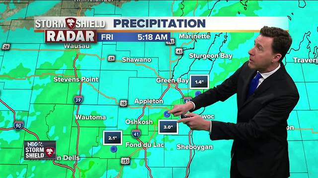 Michael Fish's NBC26 Storm Shield weather forecast