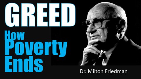 Milton Friedman on Greed - Phil Donohue