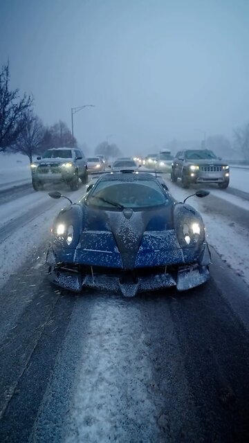Snowy Pagani ❄️