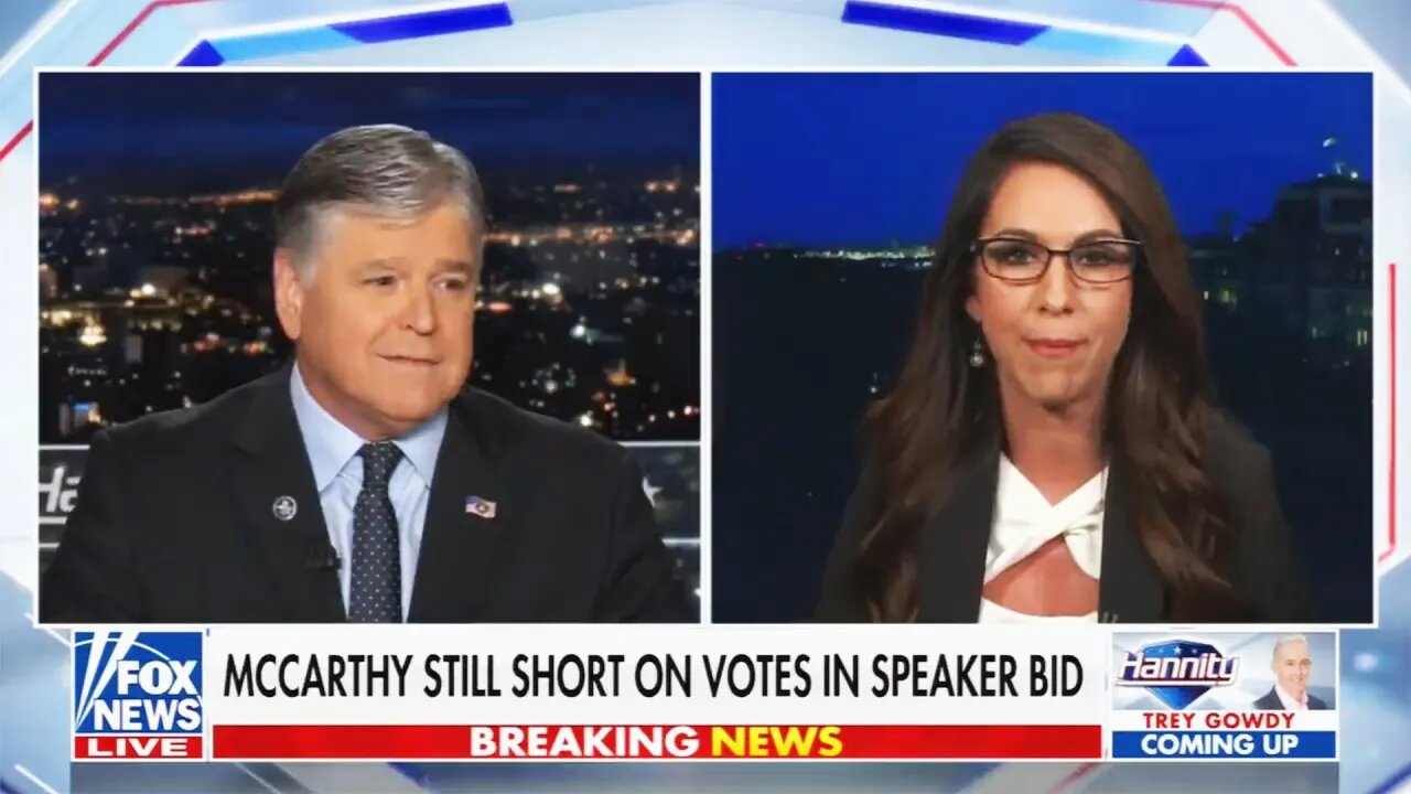 CIVIL WAR: Sean Hannity vs Lauren Boebert EXPLODES