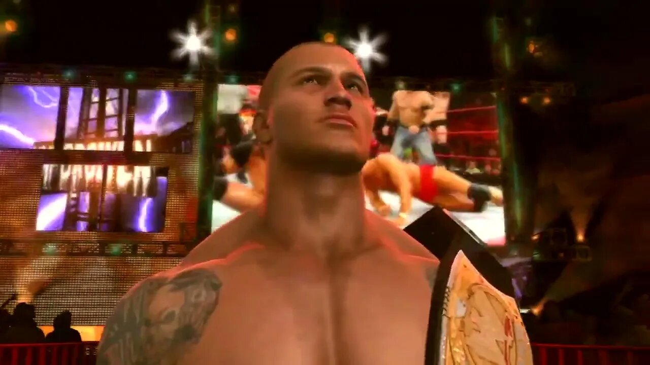 WWE SmackDown vs. Raw 2010 Gameplay John Cena vs Randy Orton