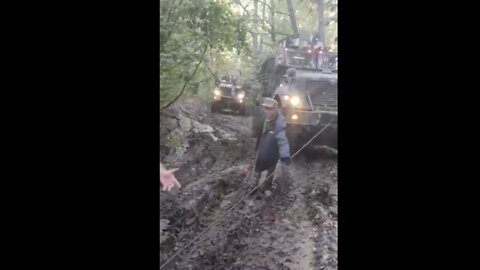 Ukraine: As fall weather hits, Western military vehicles are beginning to struggle with the terrain