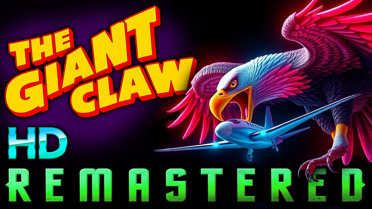 The Giant Claw - AI REMASTERED - HD - Cult Schlock Sci-Fi