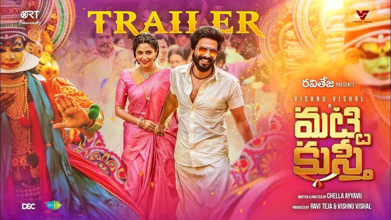 Matti Kusthi - Official Trailer | Vishnu Vishal | Aishwarya Lekshmi | Chella Ayyavu | Ravi Teja