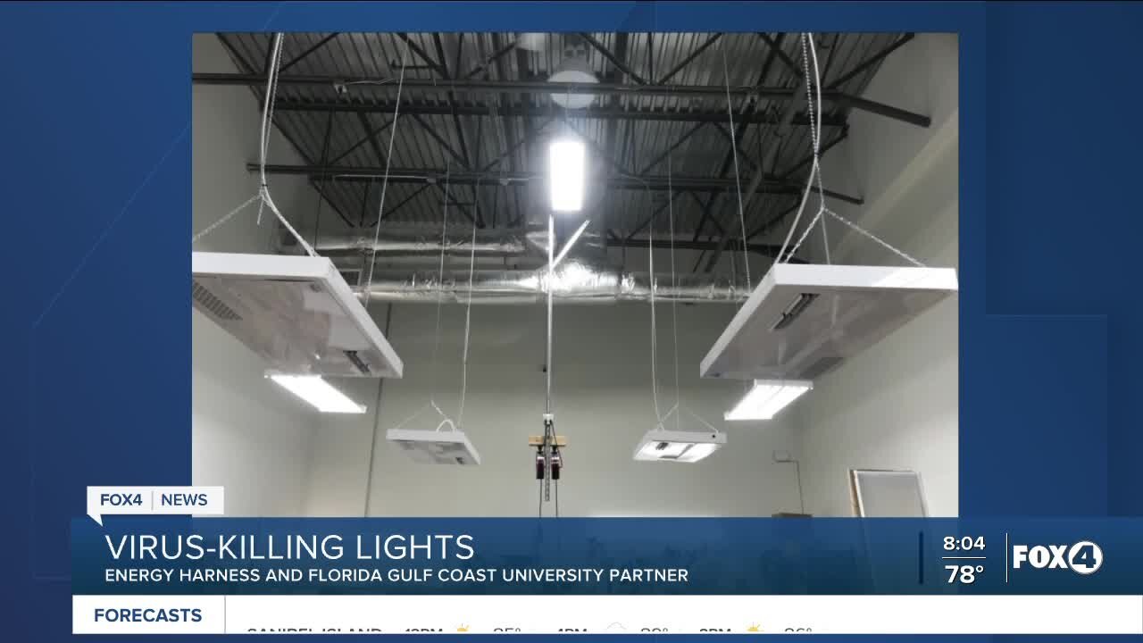 Virus-Killing Lights at FGCU