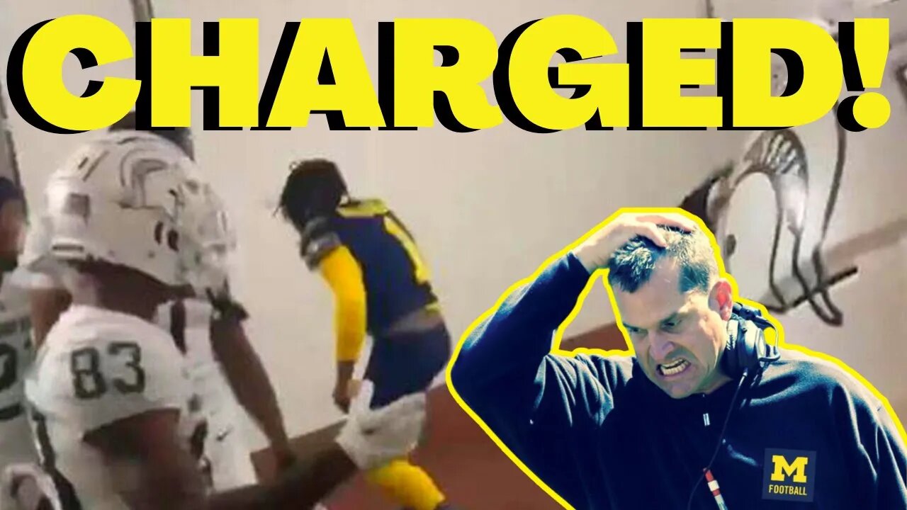 Michigan State Players CRIMINALLY CHARGED in TUNNEL INCIDENT on Michigan Wolverines!