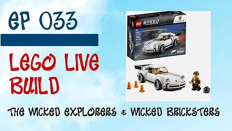 LEGO Live Build Speed Champions 1974 Porsche 911 set 75895 - Ep 033