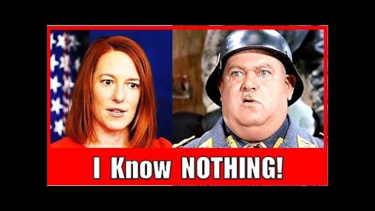 Jen Psaki KNOWS NOTHING!