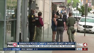 Sarasota Police Chief's daughter shot on duty